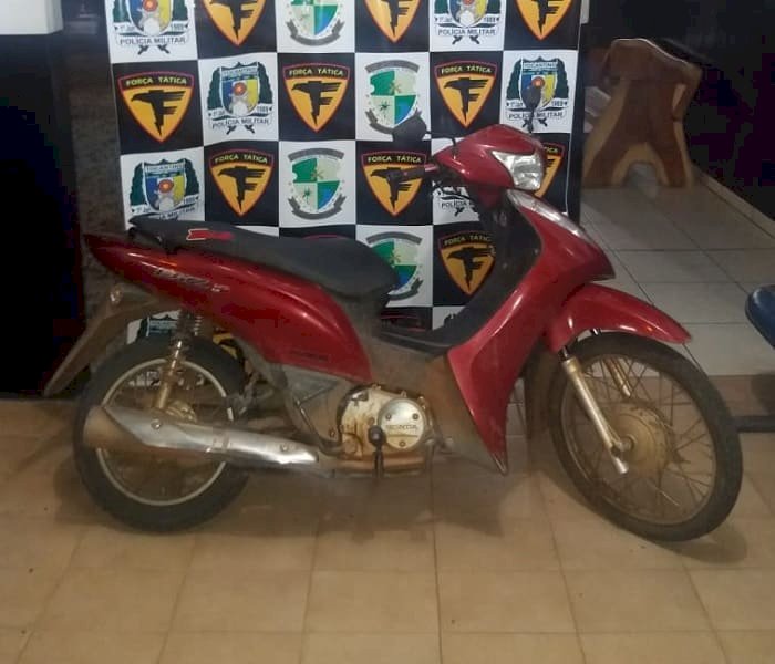 Polícia Militar recupera motocicleta furtada em Vilhena após denúncia anônima