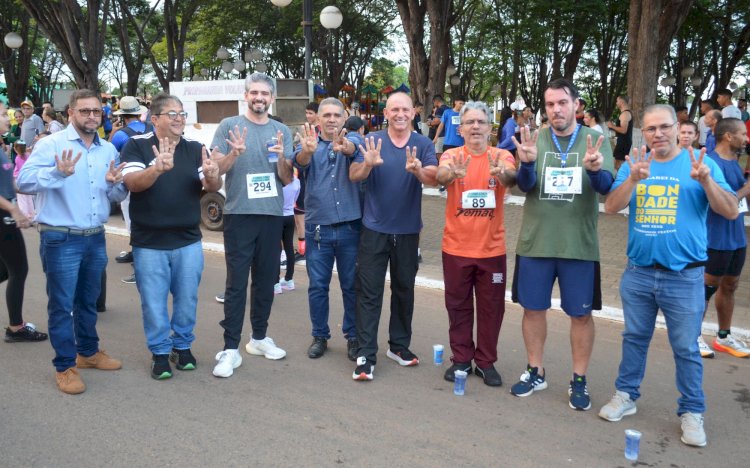 Corrida marca os 42 anos de Cerejeiras com presença de Ezequiel Neiva e lideranças políticas