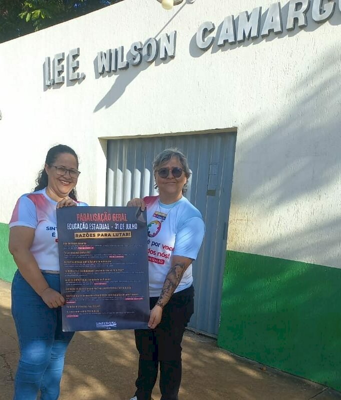 Profissionais da Educação Iniciam Greve Geral em Rondônia por Tempo Indeterminado