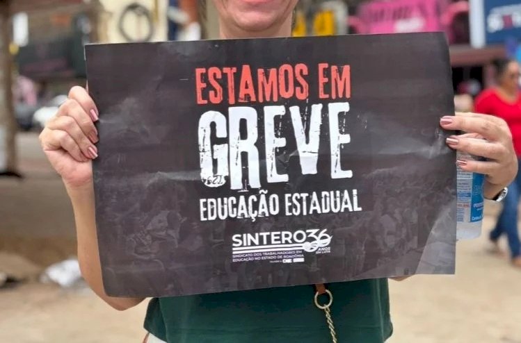 Em Cabixi, servidores efetivos manifestam apoio à greve da Educação em Rondônia