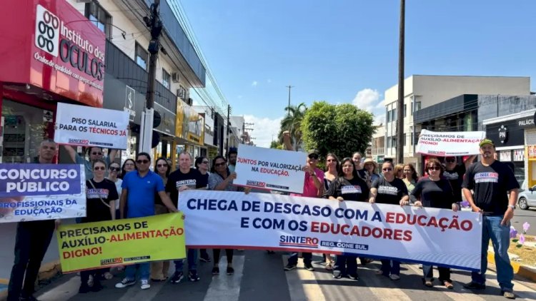 Reunião entre Seduc e Sintero pode encerrar greve da educação em Rondônia nesta segunda-feira