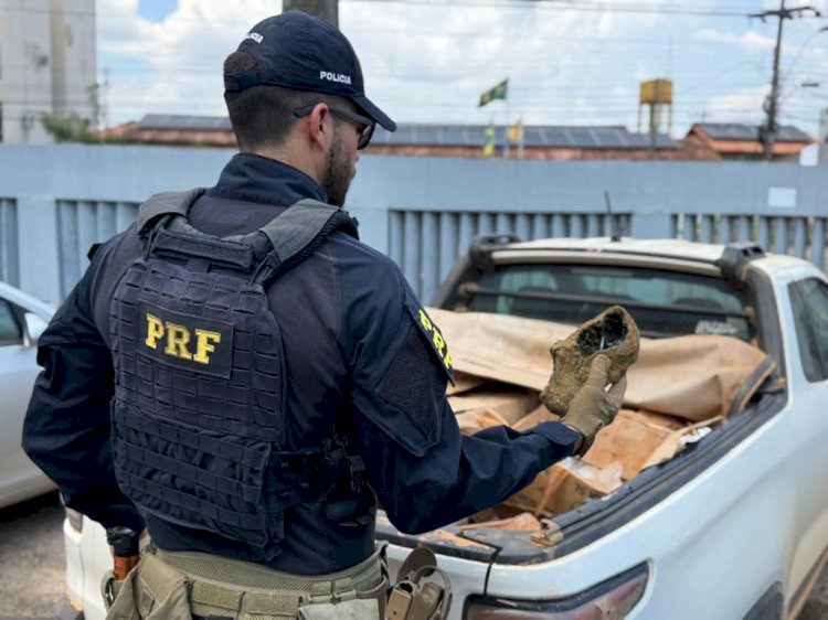 PRF prende homem por tráfico de drogas e corrupção de menores na BR-364 em Porto Velho