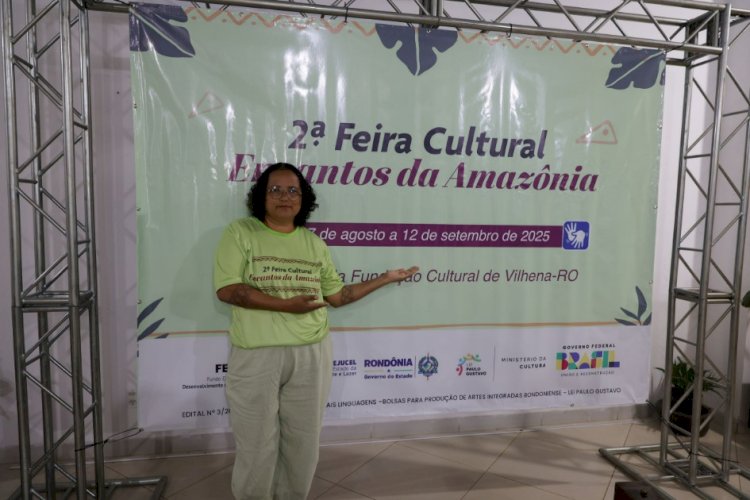 Vilhena recebe 2ª Feira Cultural *Encantos da Amazônia* com obras de artistas rondonienses