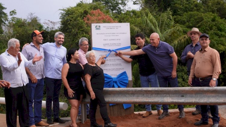 Nova ponte em concreto e aço impulsiona produção agrícola em Corumbiara e Cerejeiras