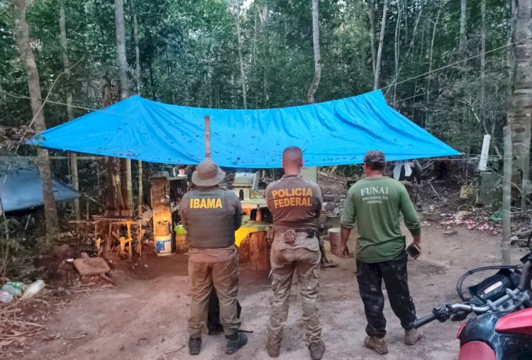 Operação “Acesso Difícil” desmonta acampamentos ilegais em terra indígena de Chupinguaia