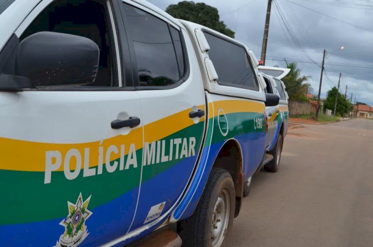 Motorista é abordado por manobra perigosa e ocorrência com arma de fogo no Centro de Vilhena