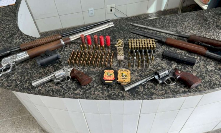 Casa é furtada em Cabixi e criminosos levam armas de fogo, munições e equipamentos de pesca