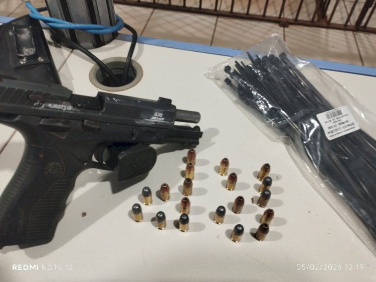 Polícia Militar prende quatro suspeitos por extorsão, sequestro e porte ilegal de arma em Rondônia