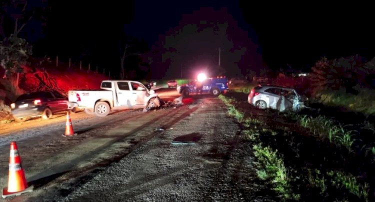Tragédia na RO-470: irmãos morrem após batida entre carro e caminhonete em Ouro Preto do Oeste