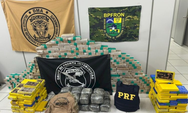 Casal é preso com cerca de 390 kg de drogas durante operação na zona rural de Porto Velho