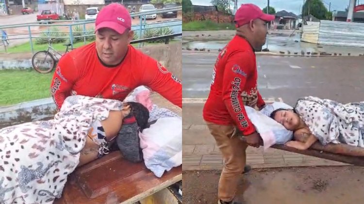 Família improvisa maca com porta e leva jovem ferida após demora de ambulância em Porto Velho