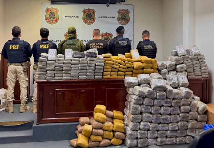 Polícia apreende cerca de 460 kg de drogas escondidos em veículo na BR-429