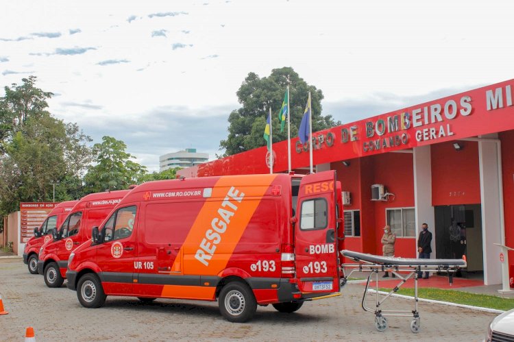 Colisão entre motos deixa dois feridos em estado grave em Vilhena