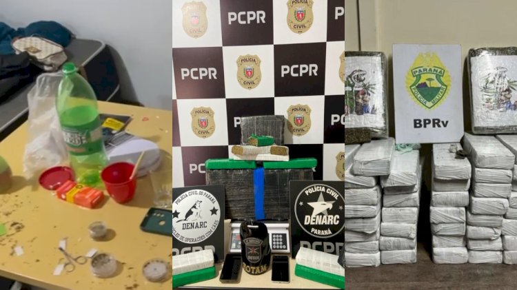 Polícia Civil de RO faz operação contra grupo que movimentou mais de 1,5 tonelada de drogas