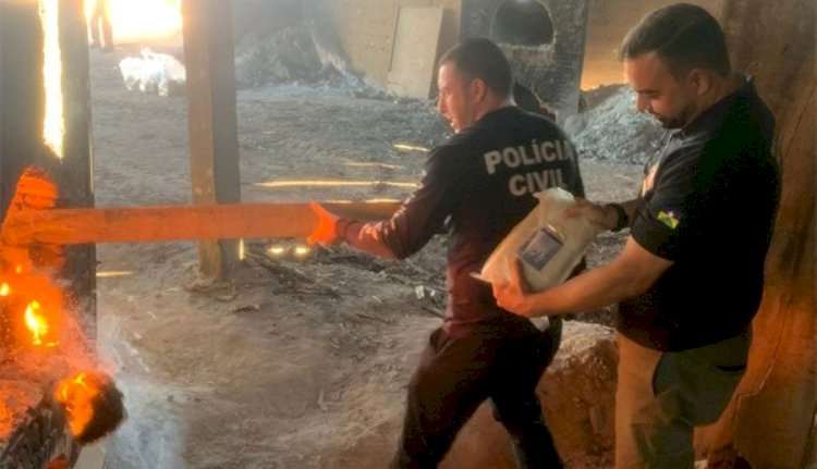 Mais de 670 quilos de drogas são destruídos em operação acompanhada pelo MPRO em Porto Velho