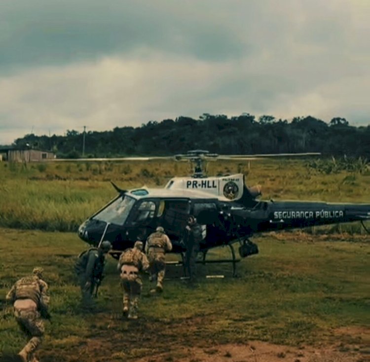 Polícia Civil e órgãos estaduais reforçam combate a crimes ambientais em operação na Reserva Rio Madeira-B