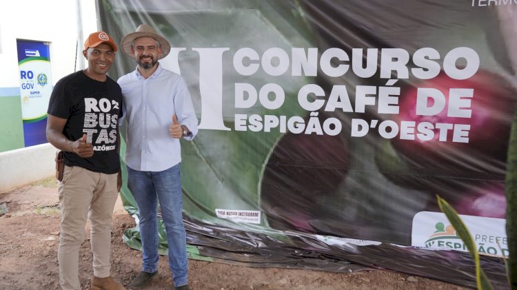 Wiveslando Neiva destaca força da cafeicultura e da agricultura familiar durante eventos em Espigão do Oeste