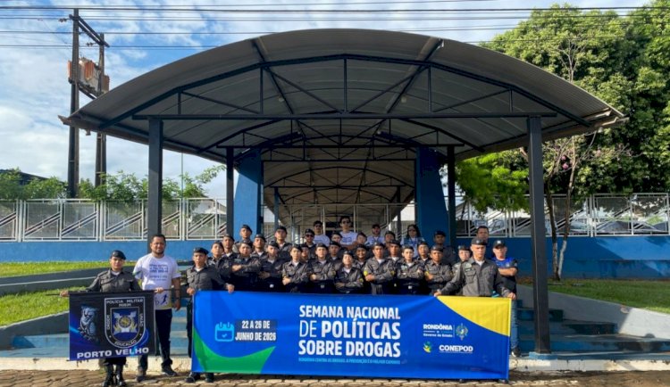 Ações educativas e de prevenção mobilizam Porto Velho durante semana de combate às drogas