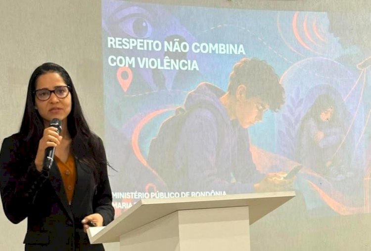 Ministério Público de Rondônia leva projeto Maria da Penha Vai à Escola a 250 estudantes em Cacoal