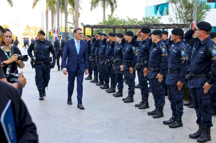 Semana da Pátria é aberta em Rondônia com cerimônia cívica no Palácio Rio Madeira
