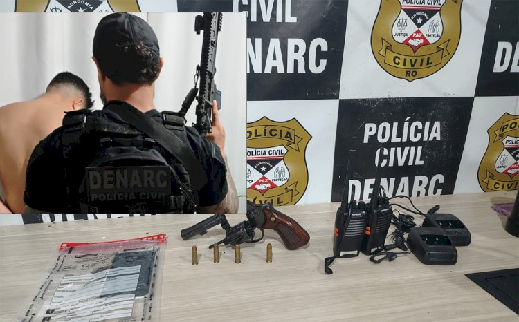 Operação Escobar: Denarc prende três suspeitos e desarticula esquema de tráfico em Porto Velho