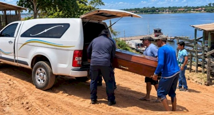 Homem morre afogado após embarcação naufragar no Rio Guaporé, em Costa Marques